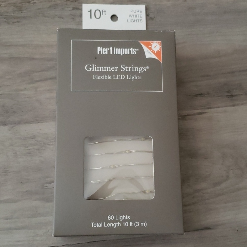 Pier 1 Imports Solar LED Glimmer Strings